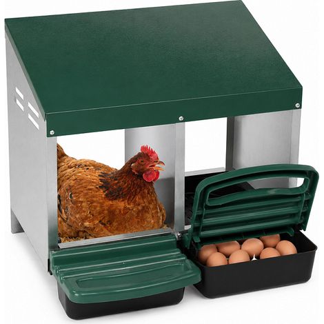 Aga nido di deposizione per galline a due posti