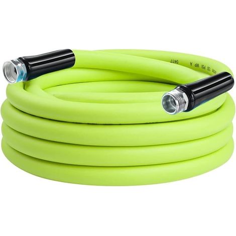 Tuyau d'arrosage. Léger et résistant aux intempéries, durable et flexible, avec raccords étanches. (1/5)