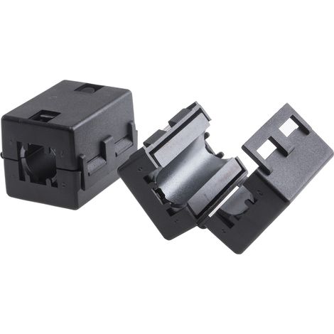 Manchon en ferrite à clipser, pour câble de diamètre 10mm, 525O