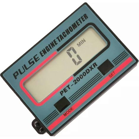 Tachymètre et minuteur numérique - Indicateur d'impulsions moteur, 1 à 99 999 minutes, conception inductive - FFY (1/5)
