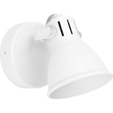 Plafonnier Seras 1, lampe de plafond 1 flamme style industriel (1/5)