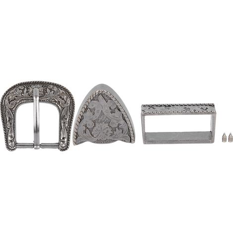 Ensemble de boucles de ceinture en alliage sculpté à la main, Style Vintage, pour collier et selle, accessoires de 30mm de diamètre intérieur. (1/5)