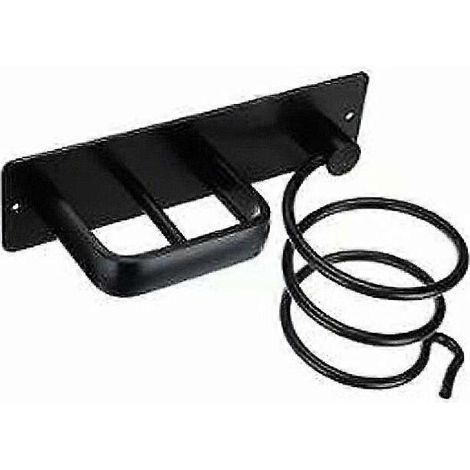 Bathroom Hair Dryer Rack, Punch-Free Storage, Multifunctional (1/5)