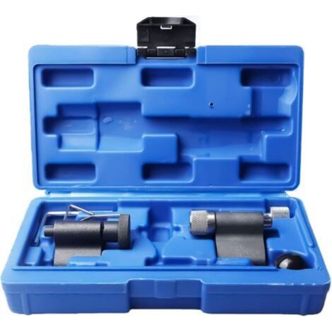 Set di attrezzi per centralina motore, 7 pezzi, con cassetta degli attrezzi, cinghia di distribuzione, adatto per motori diesel common rail VW-Audi-SEAT-Skoda 1.4 1.6 2.0 TDI EA288, acciaio