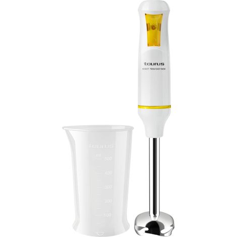 Robot 750 Easy Inox Mixeur Plongeant 750W avec Gobelet Doseur et Turbo (1/5)