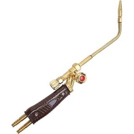 Antorcha de soldadura de oxiacetil oxipropano, soldadora neumática resistente al calor para soldadura por inyección (H01-6), 1 unidad (1/4)