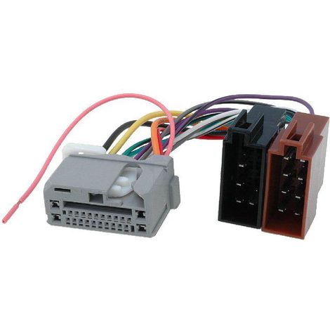 Fiche Autoradio 24PIN vers ISO compatible avec Honda Pilot Accord Jazz