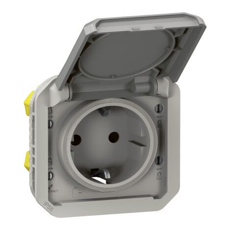Legrand Einsatz 069570L SCHUKO-SDO Plexo New IP44 grau