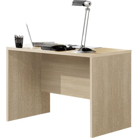 Bureau coloris Chêne Cambrian - longueur 120 x profondeur 60 cm -PEGANE-
