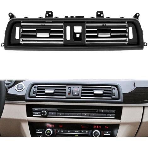 Grille d'aération chromée pour console avant pour BMW F10 F11 F18 520i 523i 525i 528i 535i 2010-2016 64229166885 64229209136 (1/5)