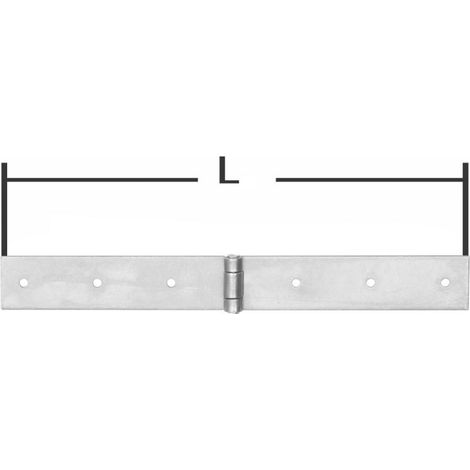 Bisagra banda 35x2,5x500mm cromado brillante