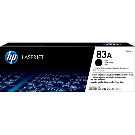 HP Toner CF 283 A schwarz No. 83 A Toner