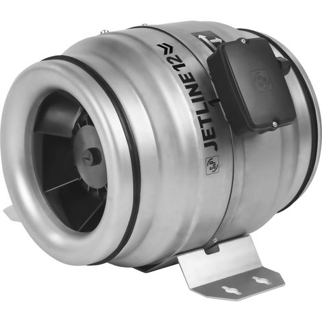 Ventilateur tertiaire inline 1200 m3/h, D250, moteur ECM, régulé, boîte à bornes S&P (UNELVENT) 246301 (1/2)