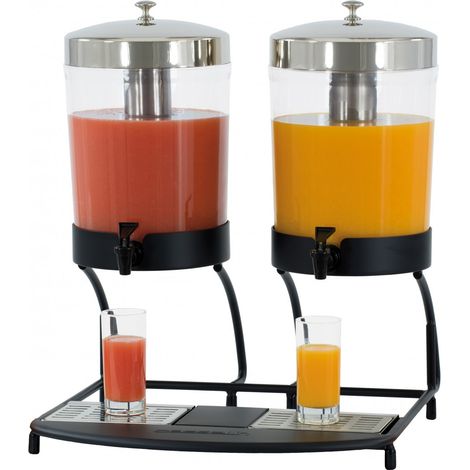 Distributeur De Jus De Fruit 2 X 8 Litres - Casselin