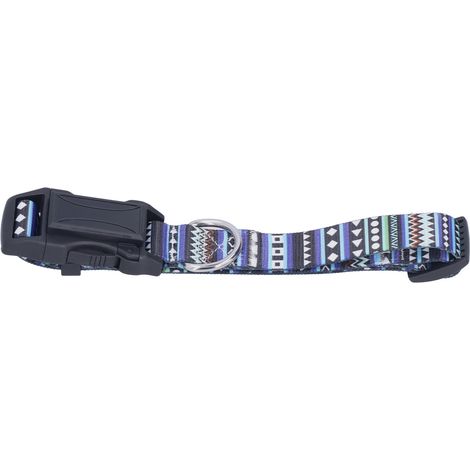 Collier pour animaux de compagnie ajustable avec traceur GPS anti-perte et suivi intelligent en temps réel pour une utilisation intérieure et extérieure (bleu). (1/5)
