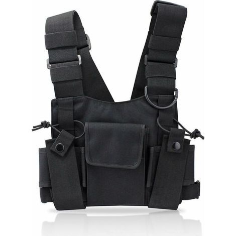 Funkgerät, Walkie-Talkie, Brusttasche, Taschen, Gurtzeug, Rucksack, Tasche (1/5)