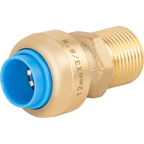 Conector automático universal TOUT PUSH Ø12 M3/8 (1/4)
