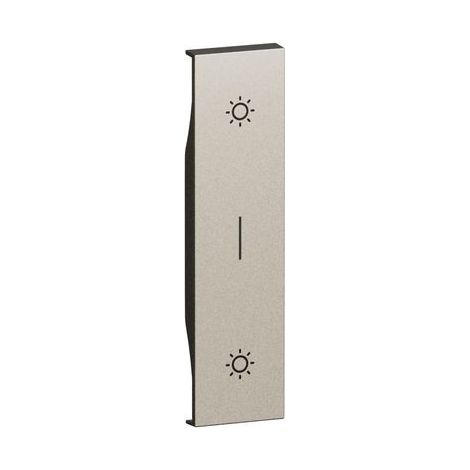 L.Now - Cover Doppio Pulsante 1 Modulo. Champagne ( Bticino Cod. Kc05L )
