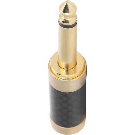 Connecteur mâle 6,35 mm pour microphone et haut-parleur, compatible avec les câbles audio - Taille universelle (1/5)