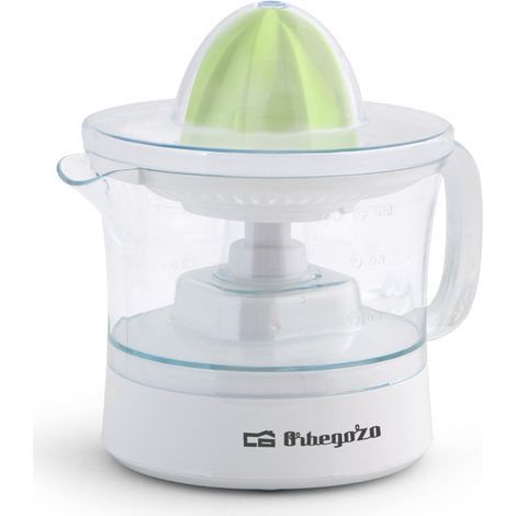 Exprimidor ORBEGOZO EP 1510 25W, REF 16987, Verde, Transparent (1/5)