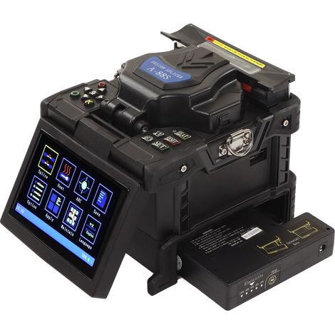 Automatisches, intelligentes Glasfaser-Spleißgerät mit 5-Zoll-HD-Bildschirm, 100–240 V, EU-Stecker (1/5)