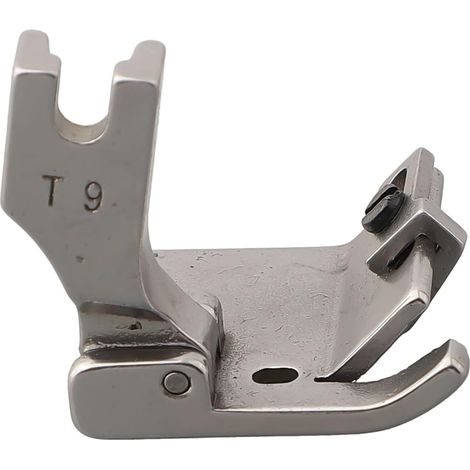 Pied presseur réglable pour machine à coudre industrielle T9 - Accessoire de couture de précision en alliage métallique - 3 x 2,5 x 1,3 cm (1/5)