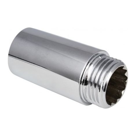 Raccord Hydroland chromed extension laiton 25 mm 1.0 MPa (1/2)