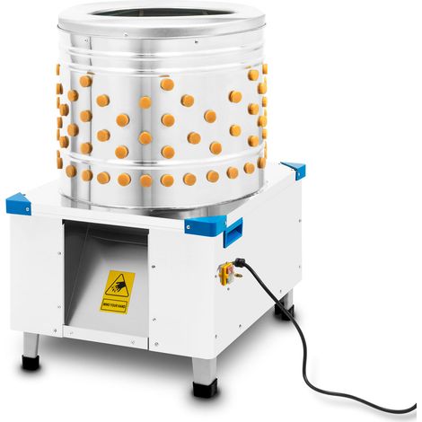 Máquina desplumadora aves 540kg/h 1500W acero inoxidable avicultura VERTES