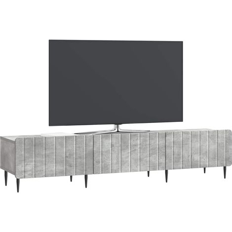 Maison Exclusive - TV-Schränk Betongrau 147 x 34,5 x 32 cm Holzwe
