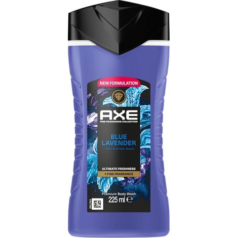 Fragrance Collection Gel douche/savon liquide Blue Lavender Premium pour 12 heures de fraîcheur longue durée donne un parfum spectaculaire sous la douche 225 ml