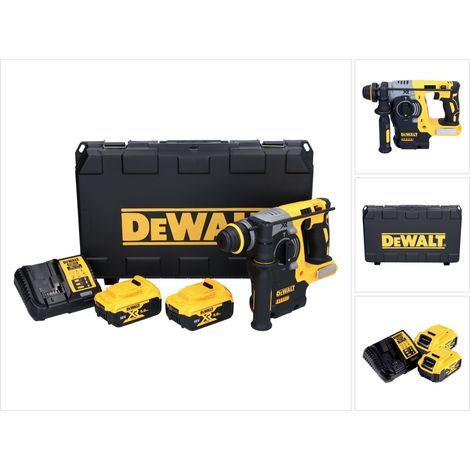 Martello combinato a batteria DeWalt DCH 273 P2 18 V 2,1 J SDS Plus Brushless + 2x batterie 5,0 Ah + caricabatteria + valigetta