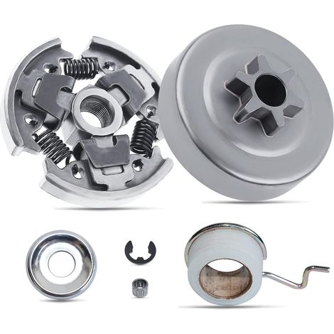 Clutch and Sprocket Kit for MS171 MS171C MS181 MS181C MS211 MS211C Drum Clutch 6T Chain Sprocket Spare Parts Chainsaw Replaces 11391602000 11236402003 (1/5)