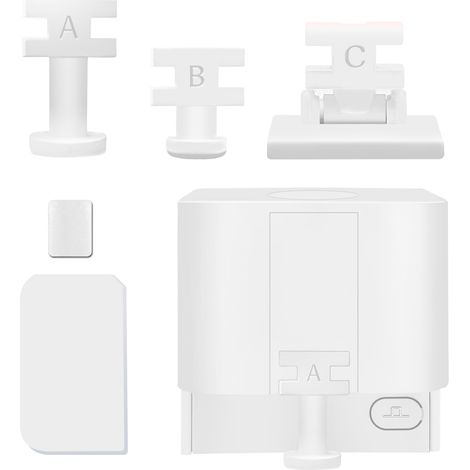 Tuya BT Fingerbot Robot intelligent à doigt, bouton-poussoir sans fil, compatible avec application et commande vocale. Idéal pour la maison. (1/5)