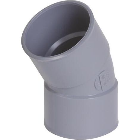 Coude FF 30° PVC Ø80 Nicoll -NF-