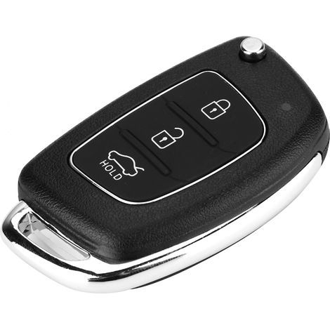 Housse Coque Coque Télécommande Flip 3 Boutons pour Hyundai Santa Fe (ix45) 2013-2014 (1/5)