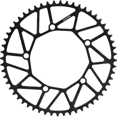 ZTTO Couronne de Vélo Ultra Légère LP à Dents Positives & Négatives, Disque de Chaîne 130BCD, Accessoire Vélo (56T) (1/5)