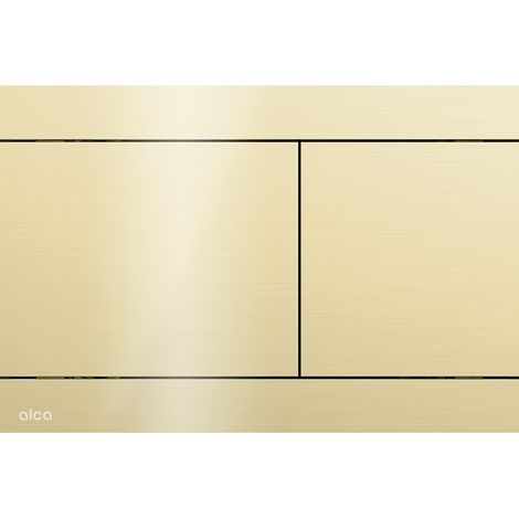 Alca Flat - WC-Betätigungsplatte, Gold glänzend FUN-G-P (1/3)