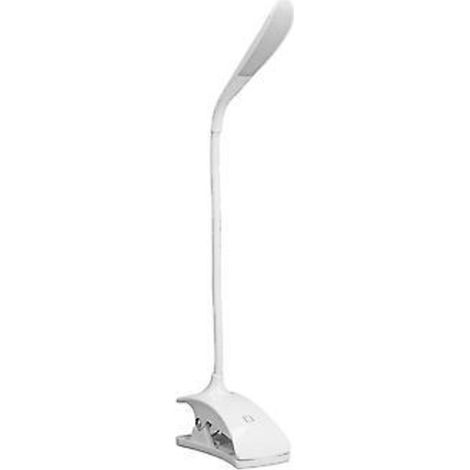 Lampe de bureau LED à 3 niveaux de luminosité, économie d'énergie, protection des yeux, lampe de table à pince avec col de cygne flexible (1/4)