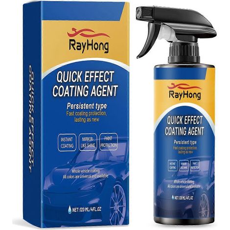Cire de polissage céramique pour voiture, spray de protection, agent de revêtement céramique avancé à action rapide pour une protection supérieure de la peinture, finition haute brillance. Quantité :  (1/4)