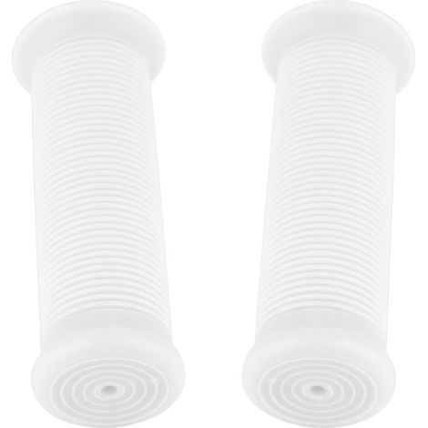 Paar universelle Vintage-TPU-Lenkergriffe, 1 Zoll (25 mm) / 1,1 Zoll (28 mm), für Motorräder, weiß (1/5)