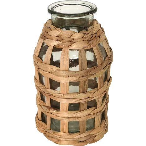 Dekorative Wasserhyazinthenvase für Zuhause, natürlicher Stil, elegantes und einzigartiges Dekorationszubehör