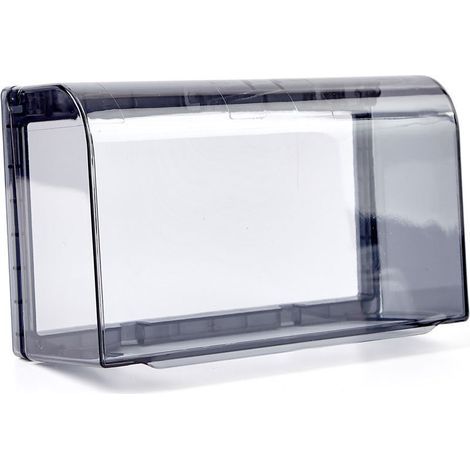 Wetterfest – Schutz für Außensteckdose und -stecker – Schwarz, 202 x 121 x 75 mm (1/4)
