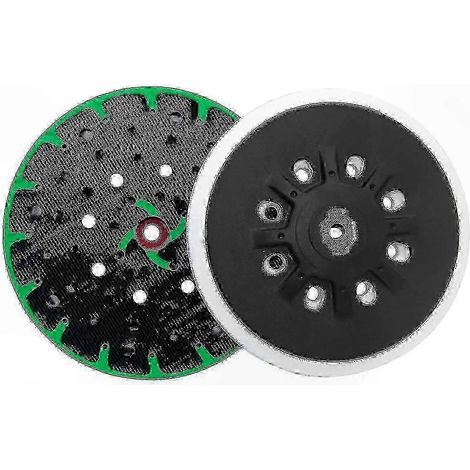 Disque de ponçage rigide 150 mm pour ETS 150/3 EQ, ETS 150/5 EQ, ETS EC 150/3 EQ, patin abrasif dur compatible, accessoire de polissage professionnel (1/5)