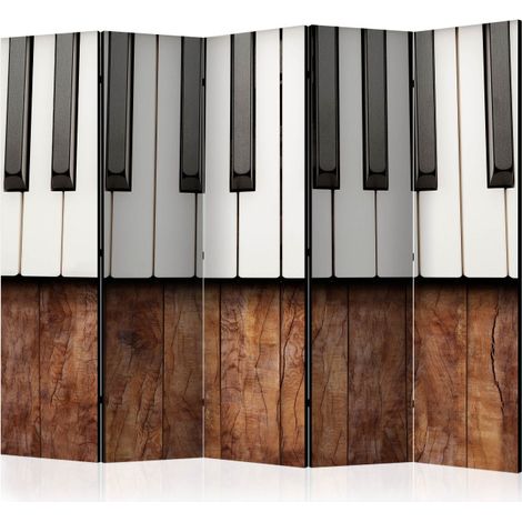 Paravent 5 Volets "Inspired By Chopin Mahogany" 172x225cm (1/2)