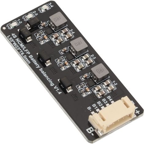 Égaliseur de batterie actif 1.2A 4S balancer inductif transfert d'énergie pour accumulateur LiFePO4 (1/5)