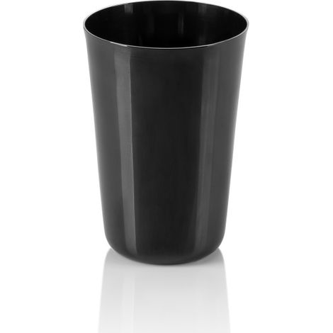 Gobelet Cup 0,3 ltr Ø 7,5 cm H 11,5 cm noir inox PVD lot de 4 - Was Germany (1/2)
