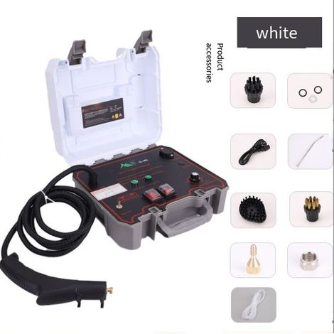 Limpadora a vapor de alta pressão, portátil e ideal para uso doméstico, adequada para limpeza de rejunte de azulejos, interiores de carros, etc. (1/4)