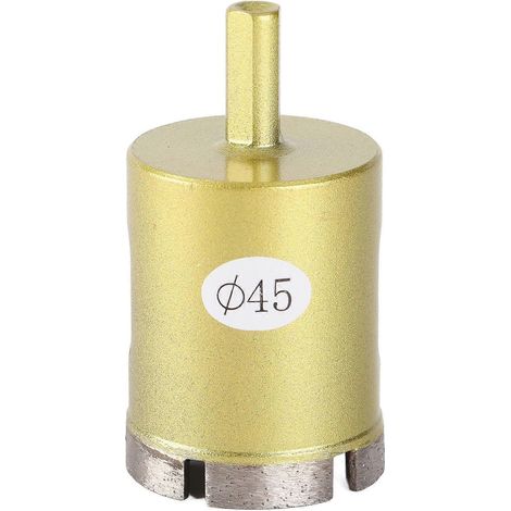 Lochsägenbohrer mit dreieckigem Schaft für Marmor, Keramikfliesen, Betonwände, 40–60 mm, 45 mm