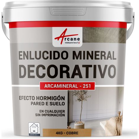 Revestimiento mineral decorativo para interiores y exteriores - para decoración mural y suelos