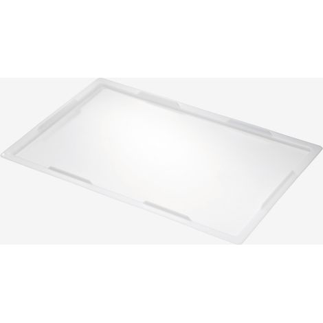 Couvercle pour bac à pâtons 600 x 400 x 25 mm - blanc - Gilac